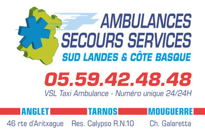Carte de visite - Ambulance secours services