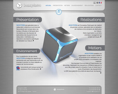 Inoxyform - concepteur et fabricant de mobiliers de cuisines professionnelles