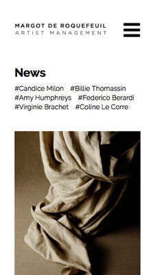 Margot de Roquefeuil - Artist Management