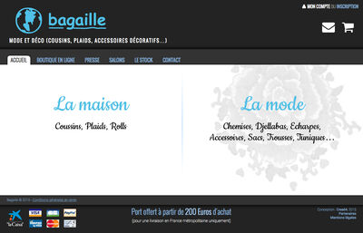 Site de vente en ligne bagaille.com