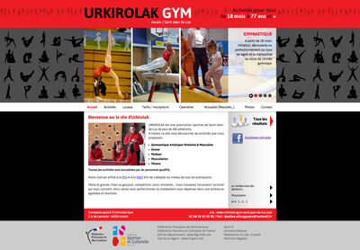 Urkirolak Gym - Gymnastique Artistique, Danse, Free Run Musculation et Fitness